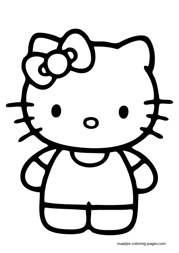 Hello Kitty Face Drawing at GetDrawings | Free download