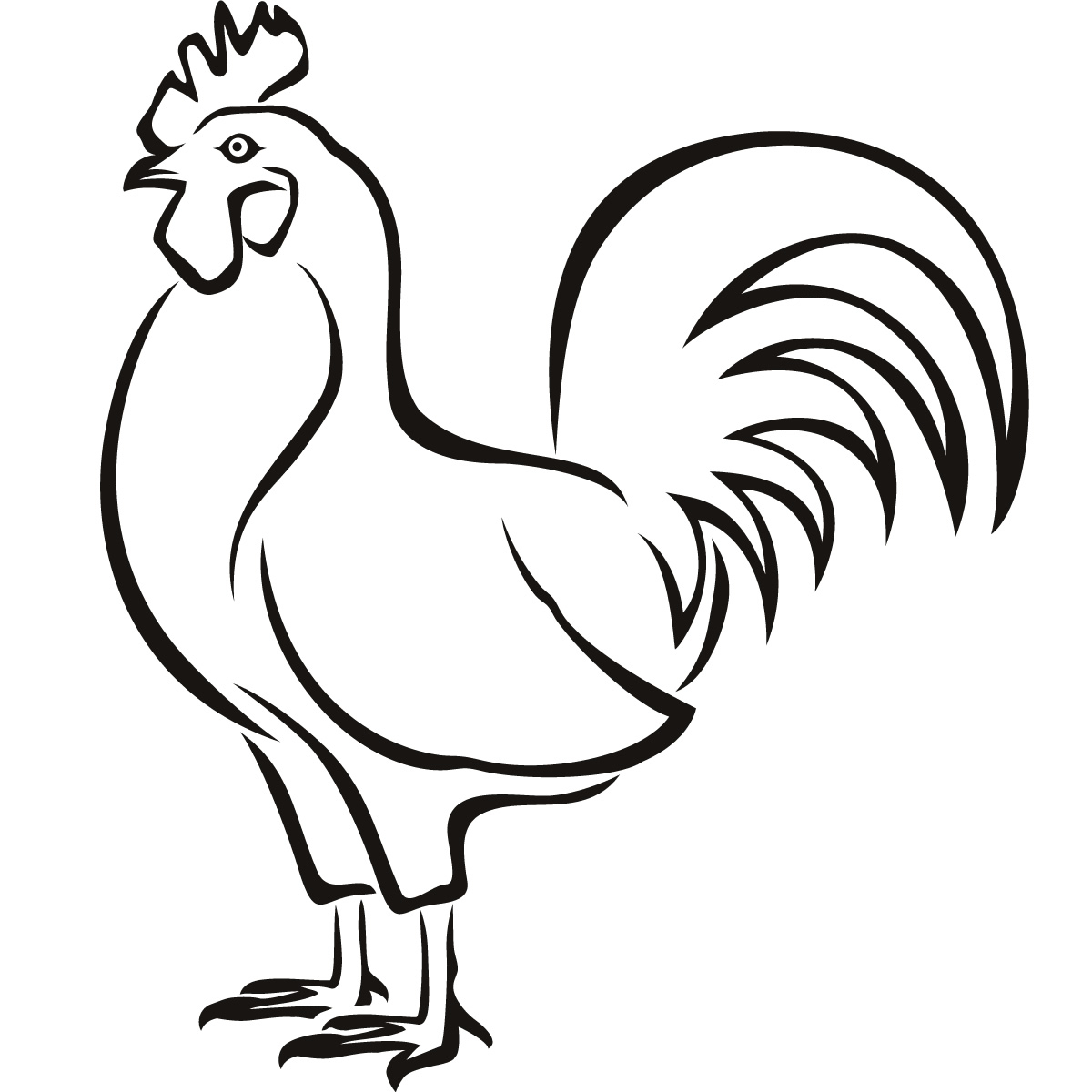 Hen Drawing at GetDrawings Free download