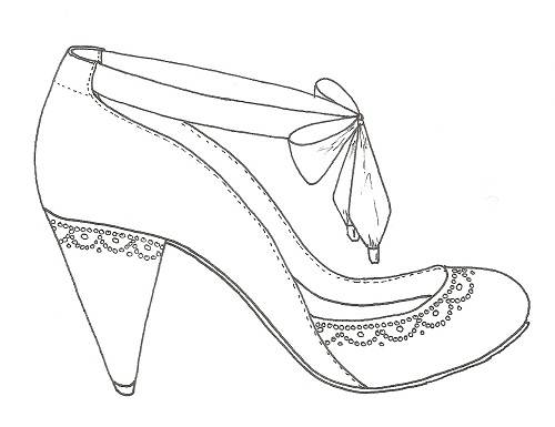 High Heel Shoe Drawing At Getdrawings Free Download