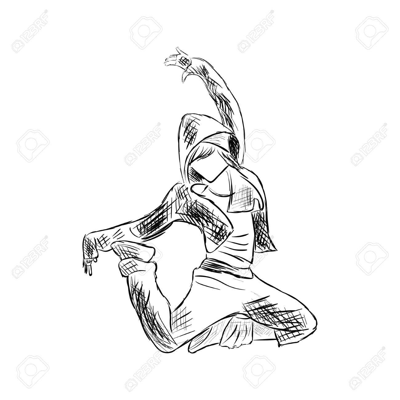 hip hop dance moves drawing