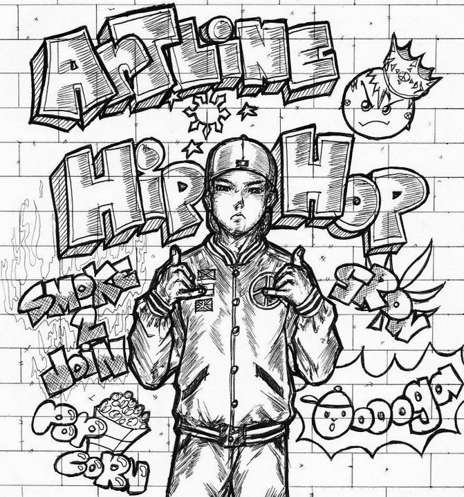 Hip Hop Drawing at GetDrawings Free download