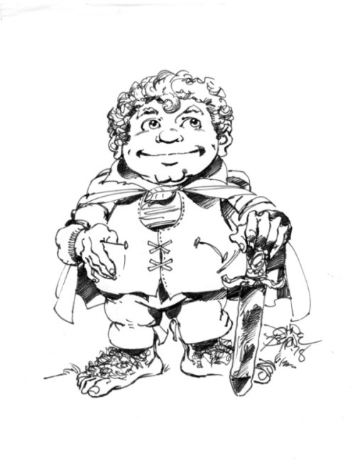 Hobbit Cartoon Drawing at GetDrawings Free download