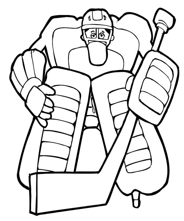 Hockey Net Drawing At Getdrawings Free Download