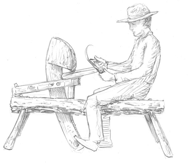 Horse Bench Plans Drawing at GetDrawings | Free download