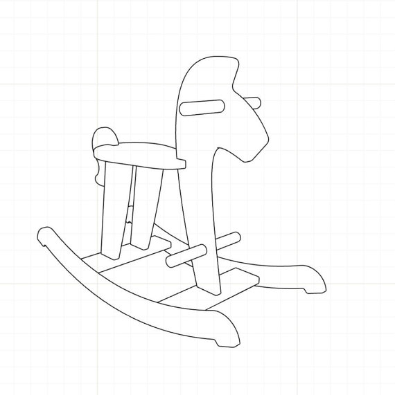 Horse Bench Plans Drawing at GetDrawings | Free download