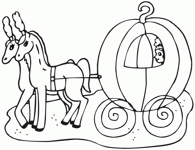 Horse Drawn Carriage Drawing at GetDrawings | Free download