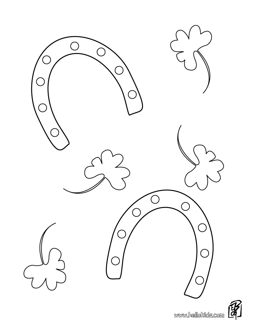 Horse Shoe Drawing at GetDrawings | Free download