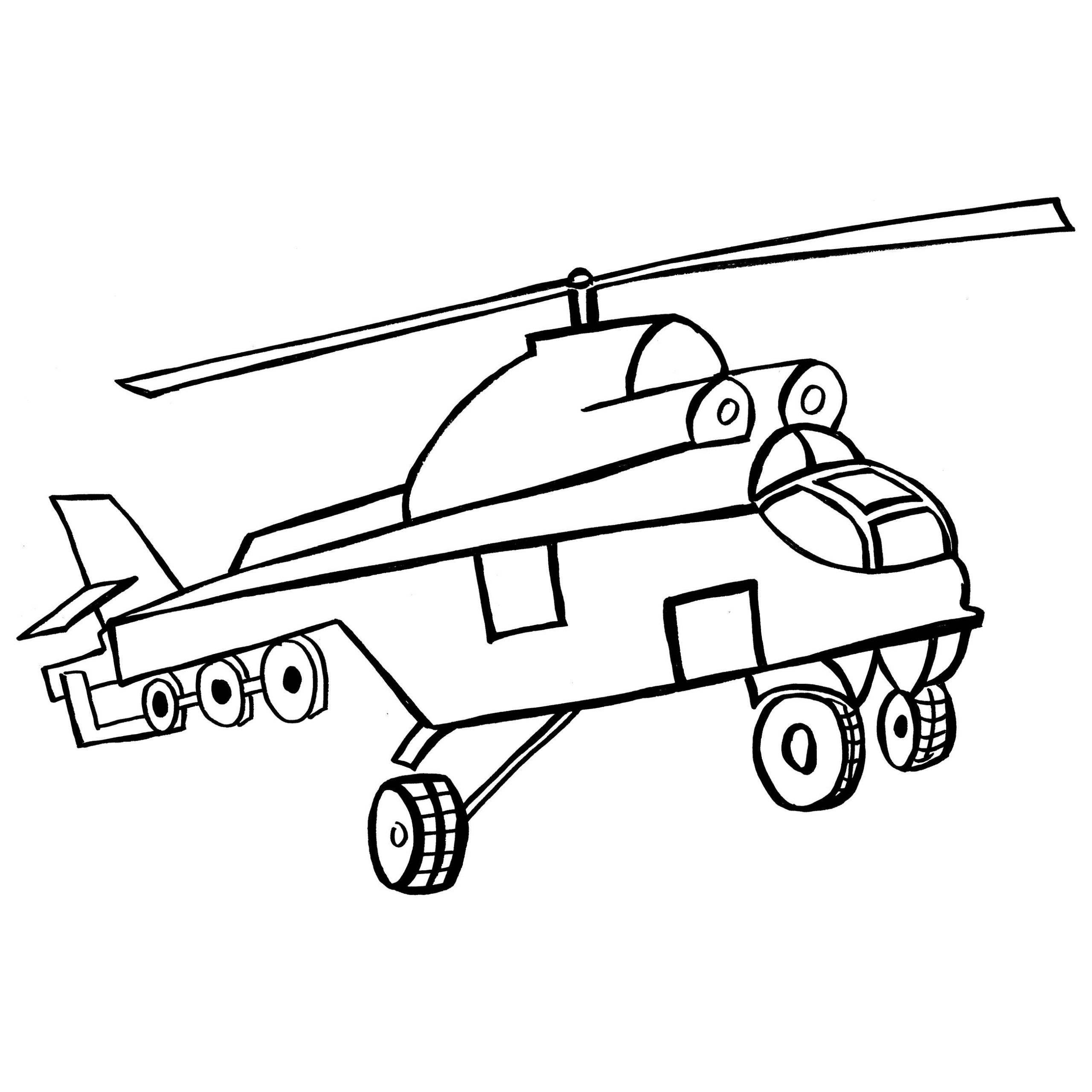 Раскраски самолеты и вертолеты