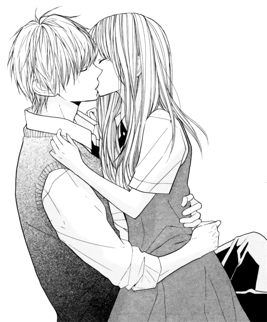 850x1024 Anime Couple Hugging Sketch Anime Couple On Tumblr Anime Cute.