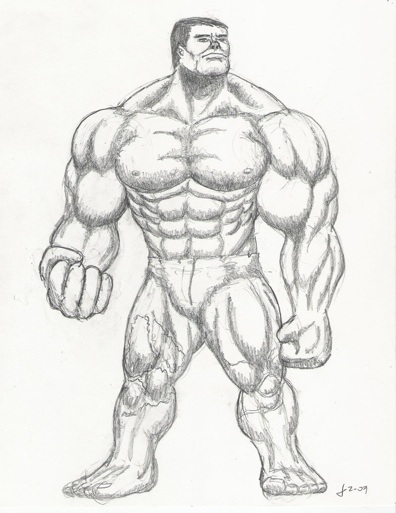 Hulk Drawing In Pencil at GetDrawings | Free download