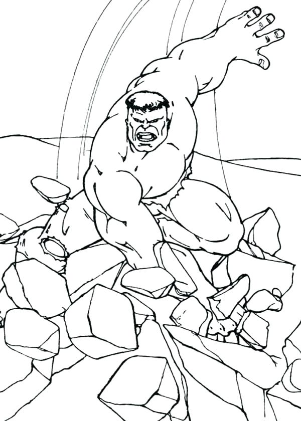 Hulk Smash Drawing at GetDrawings | Free download