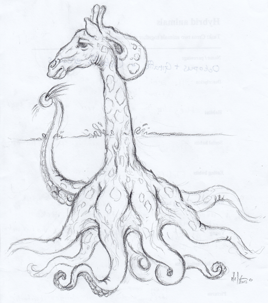 Human Animal Hybrid Drawing at GetDrawings Free download