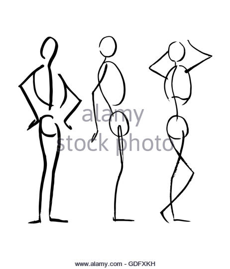 Human Body Outline Drawing at GetDrawings | Free download