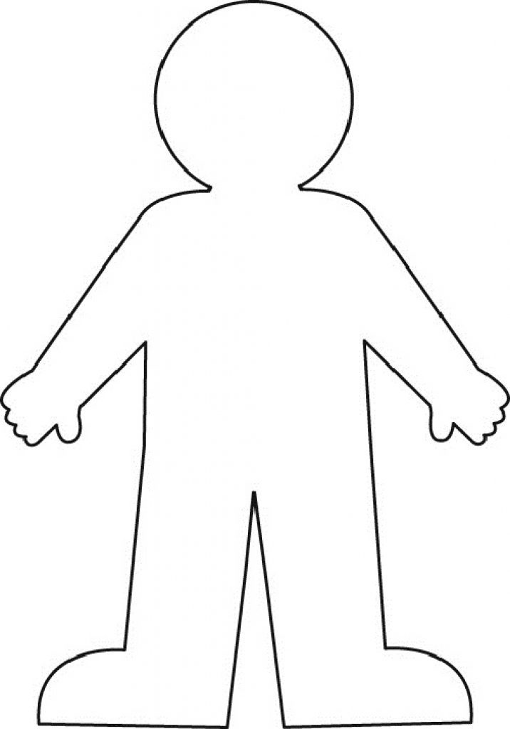 Human Body Outline Drawing At GetDrawings Free Download