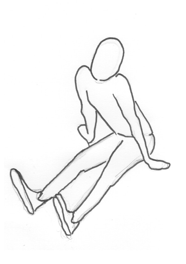 Human Drawing Outline at GetDrawings | Free download