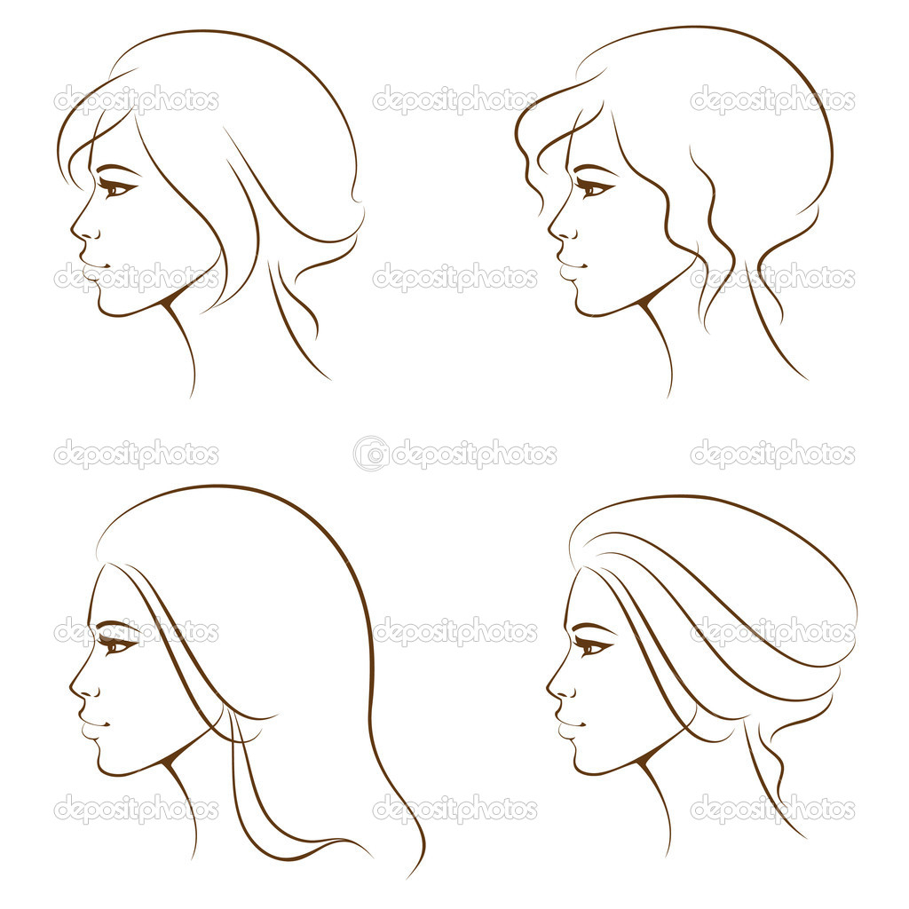 Human Face Outline Drawing at GetDrawings Free download