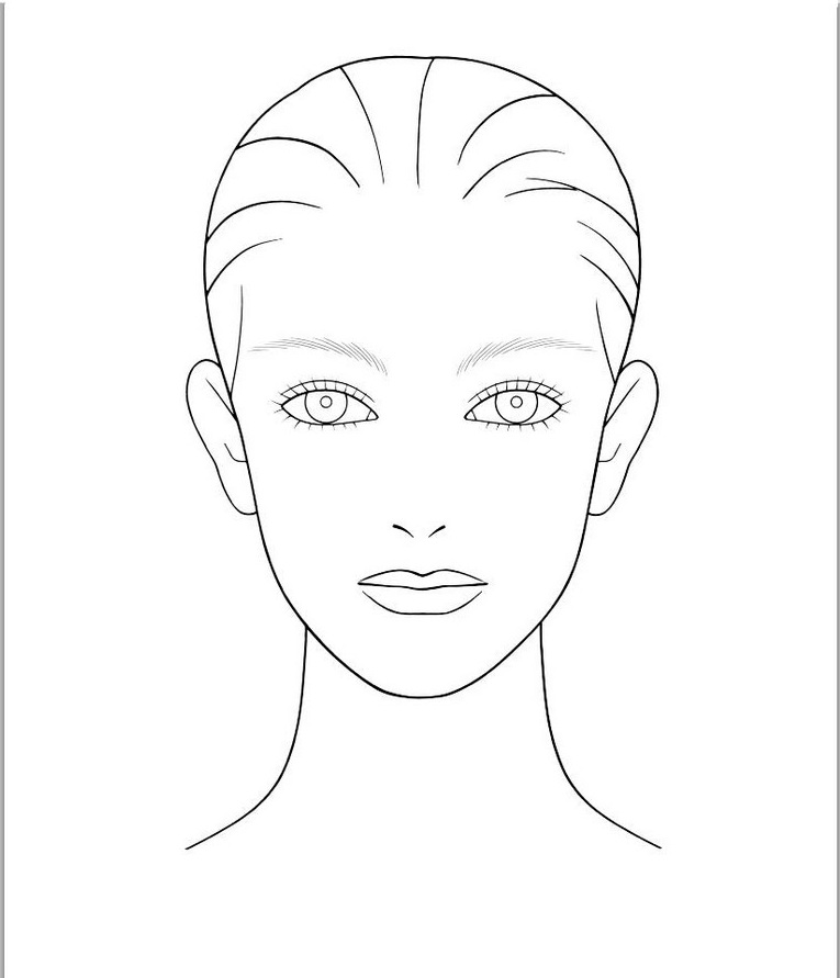 Human Face Outline Drawing at GetDrawings Free download