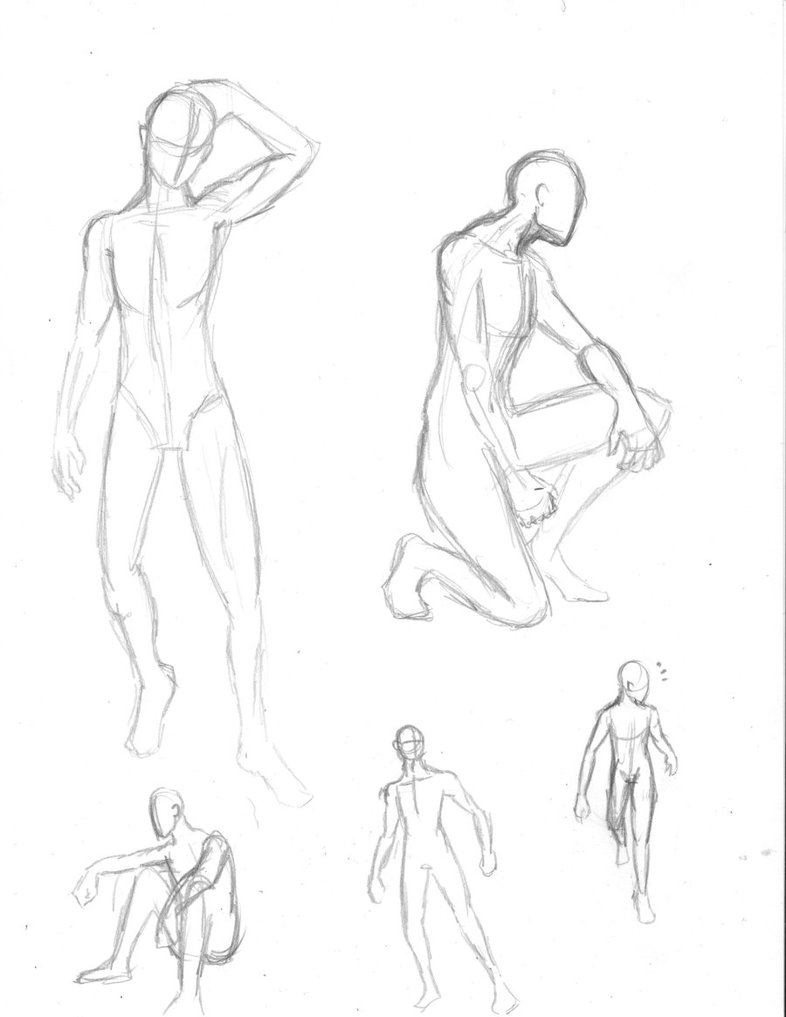 Human Poses For Drawing at GetDrawings Free download