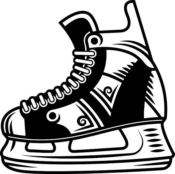 Ice Skates Drawing at GetDrawings Free download