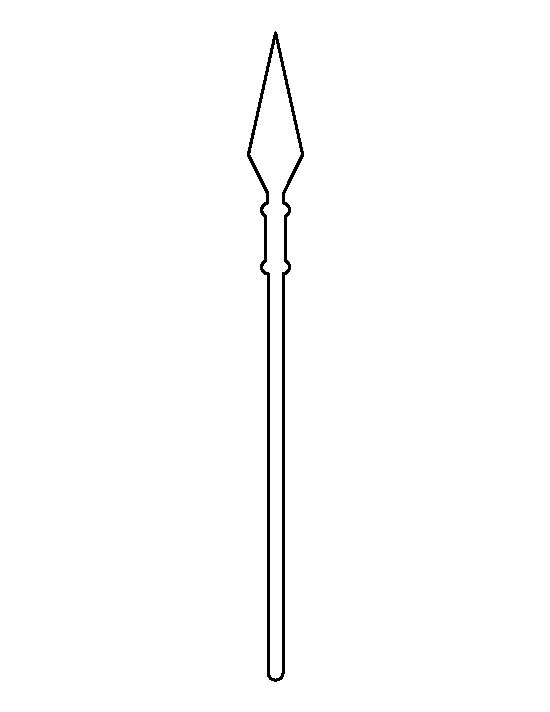 Indian Spear Drawing at GetDrawings Free download