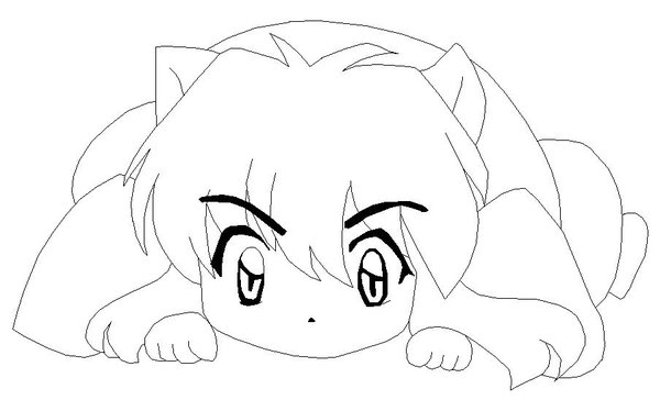 Inuyasha Drawing at GetDrawings | Free download