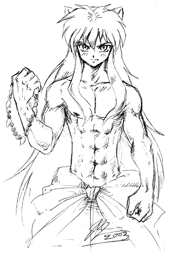 The best free Inuyasha drawing images. Download from 101 free drawings