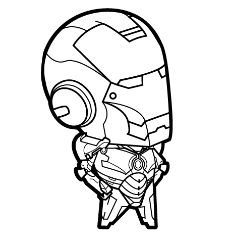 Iron Man Helmet Drawing At Getdrawings 