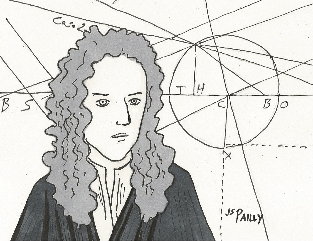 Isaac Newton Drawing at GetDrawings | Free download