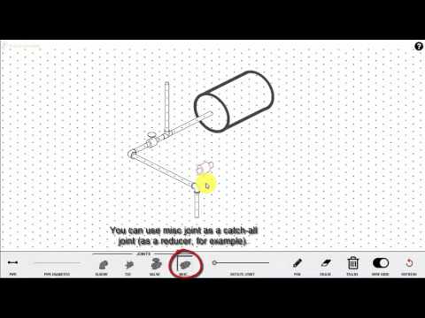 how to draw an isometric for pipe
