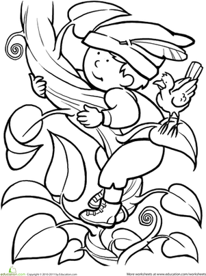 Jack And The Beanstalk Drawing at GetDrawings | Free download
