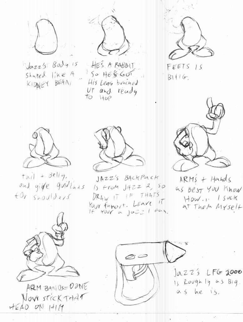 Jack Rabbit Drawing at GetDrawings | Free download