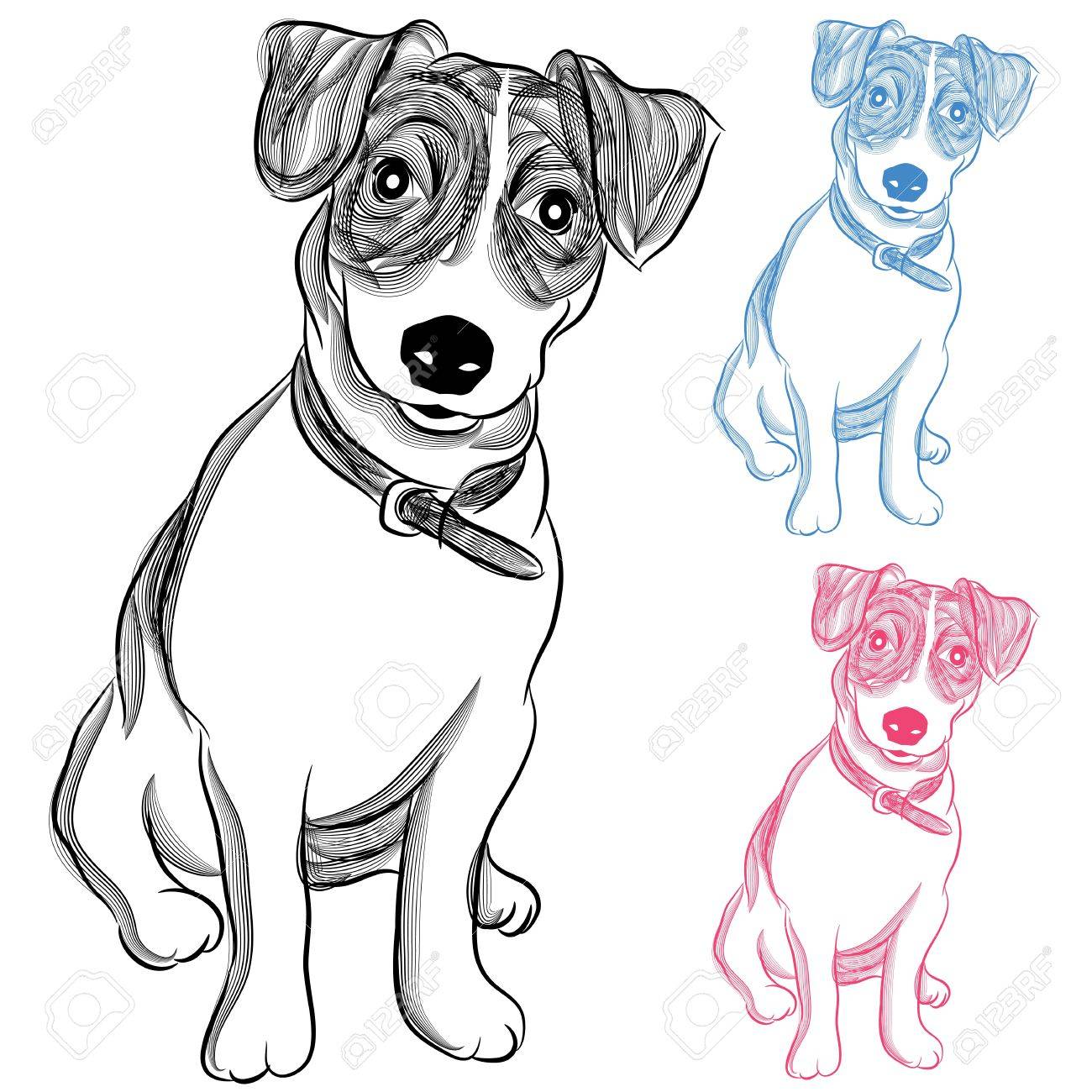 Jack Russell Drawing at GetDrawings | Free download