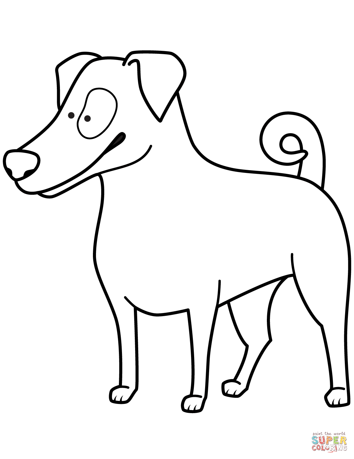 Jack Russell Terrier Drawing at GetDrawings | Free download