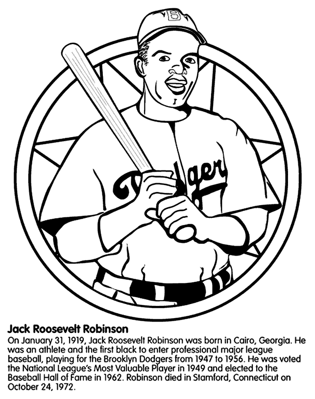 Jackie Robinson Drawing at GetDrawings | Free download