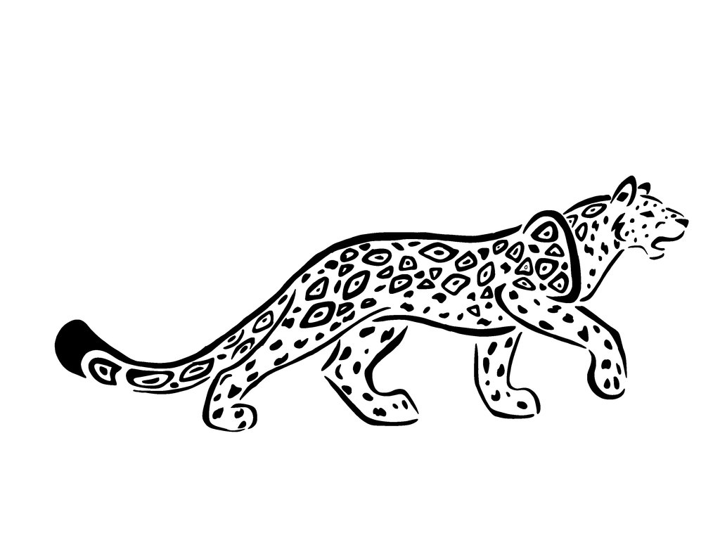 Jaguar Animal Drawing at GetDrawings | Free download