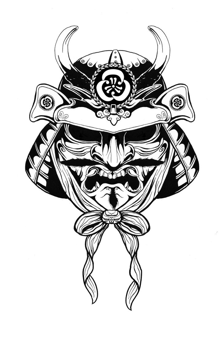 Japanese Oni Mask Drawing at GetDrawings Free download