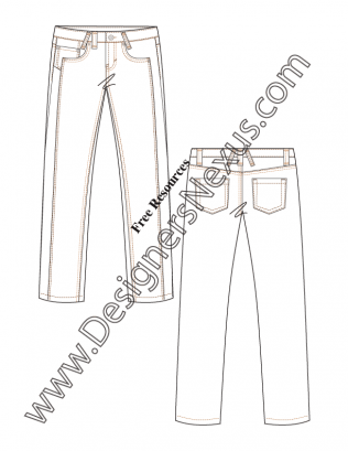 The best free Jeans drawing images. Download from 183 free drawings of