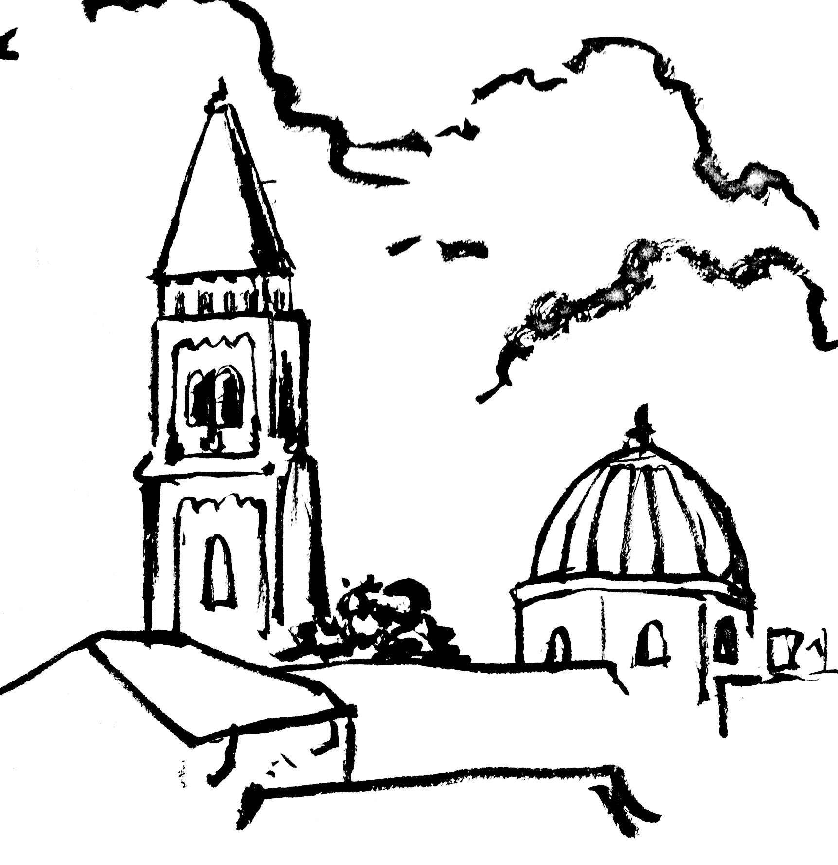 Иерусалим рисунок