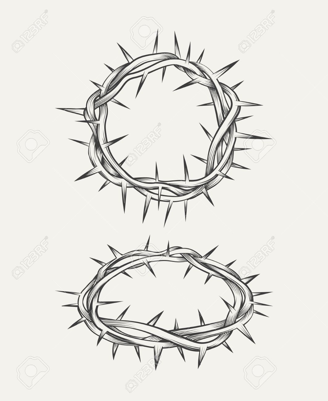 Jesus Crown Of Thorns Drawing at GetDrawings | Free download