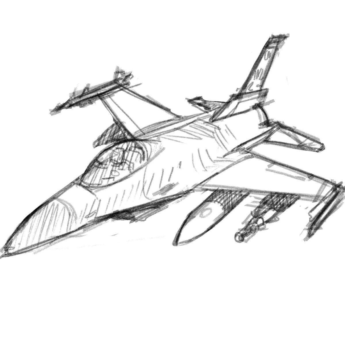 Jet Airplane Drawing at GetDrawings | Free download
