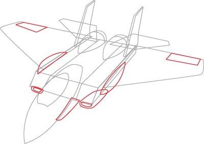 Fighter Jet Drawing At GetDrawings | Free Download