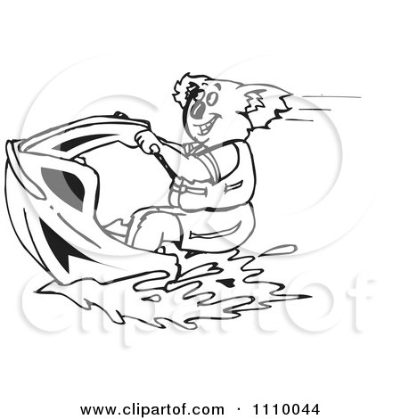 Jet Ski Drawing at GetDrawings | Free download