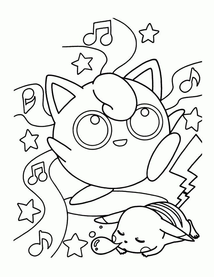 Jigglypuff Drawing at GetDrawings | Free download