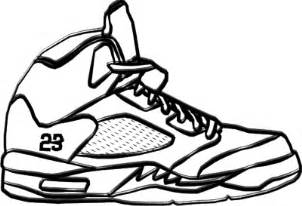 Jordan Drawing Shoes at GetDrawings.com | Free for personal use Jordan