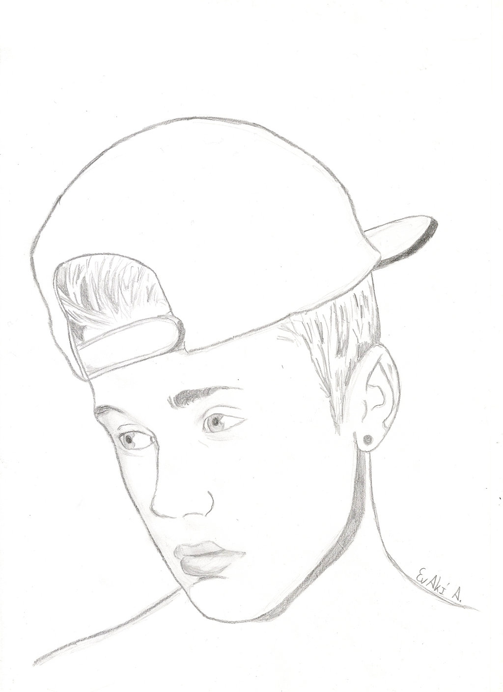 Justin Bieber Drawing at GetDrawings Free download