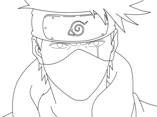 Kakashi Drawing Easy at GetDrawings | Free download