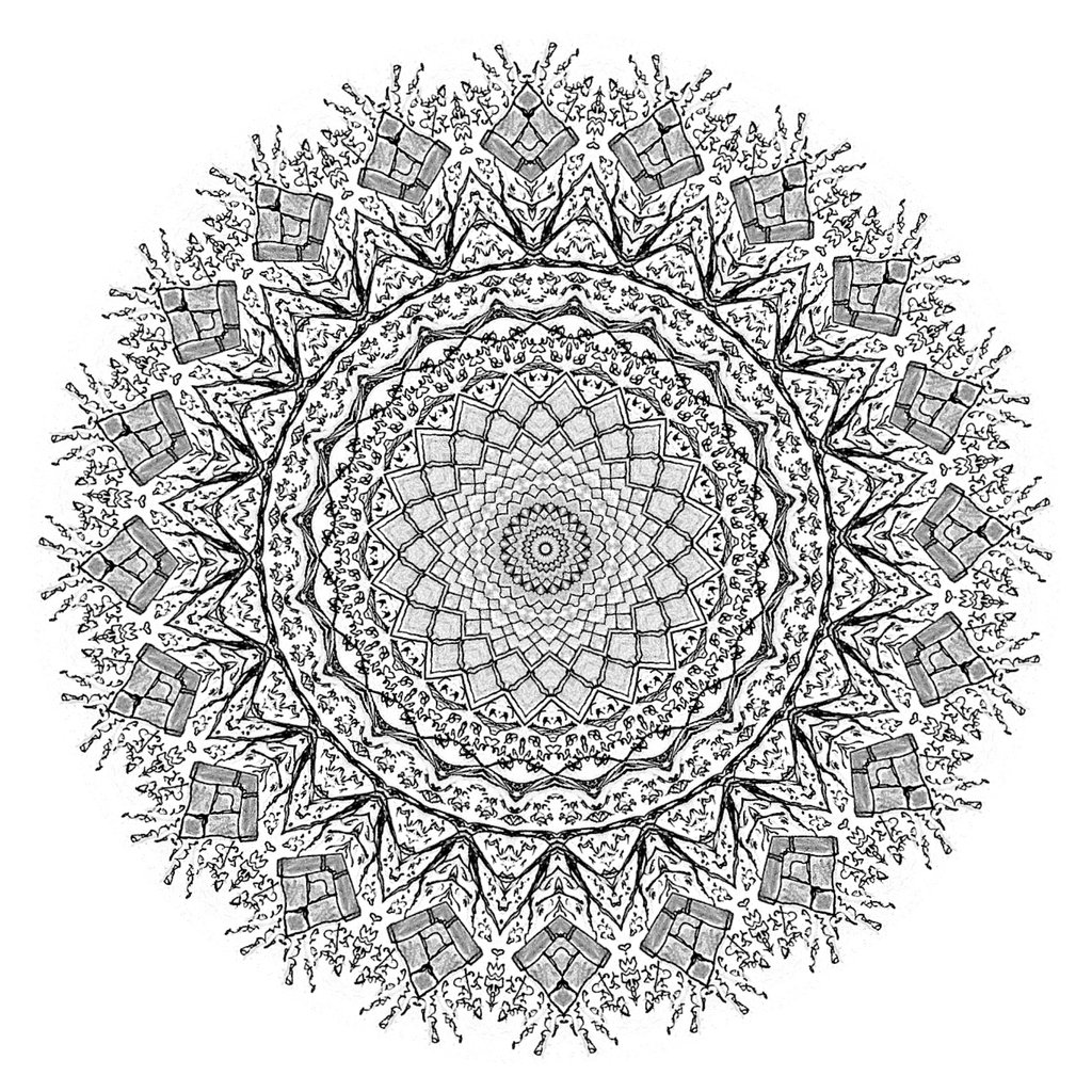 kaleidoscope drawing machine