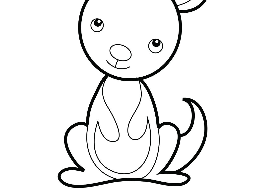 Kangaroo Cartoon Drawing At GetDrawings Free Download
