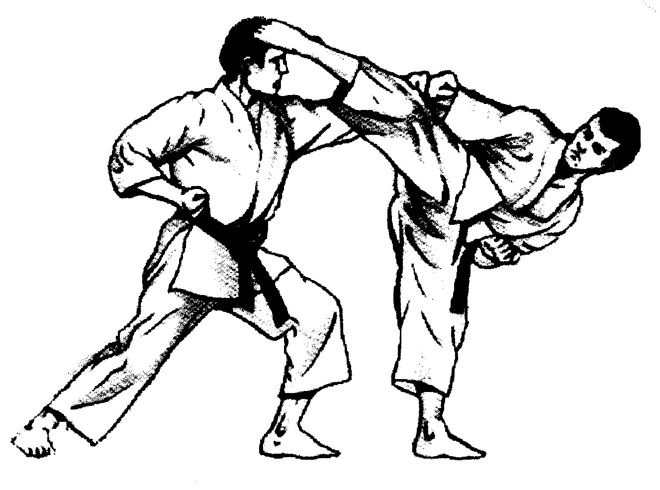 Karate Drawing at GetDrawings | Free download