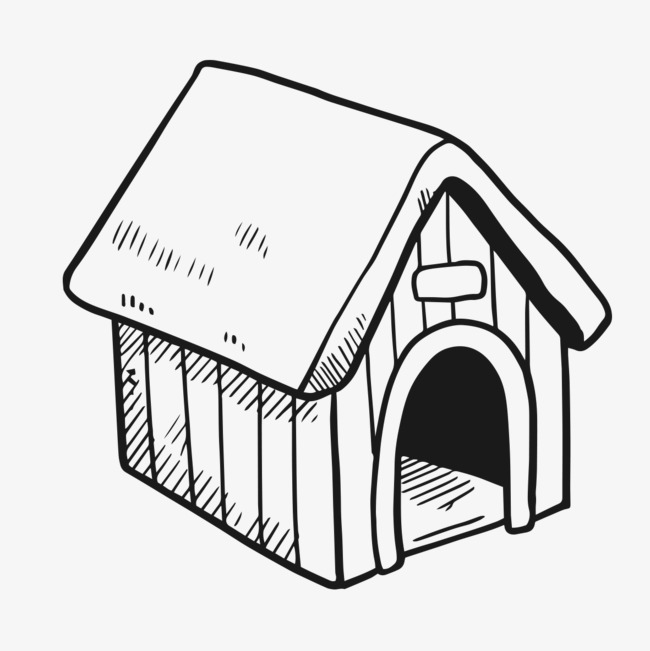 The best free Doghouse drawing images. Download from 35 free drawings